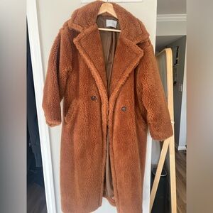 Brown Teddy Coat